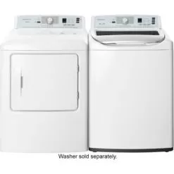Insignia™ - 6.7 Cu. Ft. Electric Dryer - White -Appliance Shop fb72e17d 00ef 5de8 b906 f470ef83a444