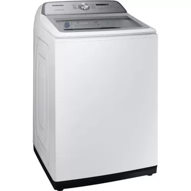 Samsung - 5.0 Cu. Ft. High Efficiency Top Load Washer With Active WaterJet - White 4 Samsung - 5.0 Cu. Ft. High Efficiency Top Load Washer With Active WaterJet - White - Image 2