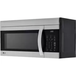 LG - 1.7 Cu. Ft. Over-the-Range Microwave With EasyClean - Stainless Steel -Appliance Shop fbdc356b 8498 551d 8519 4ae823df7d77