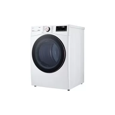 LG 7.4 Cu.ft. Ultra Large Capacity Electric Dryer With Sensor Dry, TurboSteam Technology And Wi-Fi Connectivity, White - White 5 LG 7.4 Cu.ft. Ultra Large Capacity Electric Dryer With Sensor Dry, TurboSteam Technology And Wi-Fi Connectivity, White - White - Image 3
