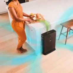 Shark - Air Purifier 4 With Anti-Allergen Multi-Filter & Advanced Odor Lock, 1,000 Sq. Ft. - Charcoal Gray -Appliance Shop fc80f66e 6340 5b86 9662 b1ae54f6d64a