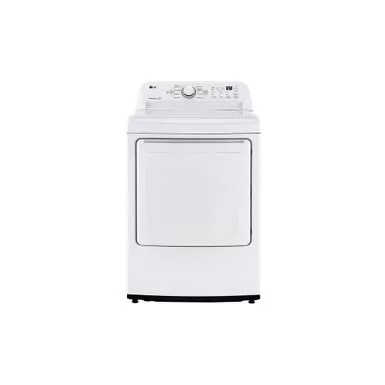 LG DLE7000W 7.3 Cu. Ft. Ultra Large Capacity Top Load Electric Dryer With Sensor Dry Technology - White - White 3 LG DLE7000W 7.3 Cu. Ft. Ultra Large Capacity Top Load Electric Dryer With Sensor Dry Technology - White - White