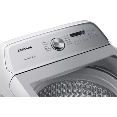 Samsung - 5.0 Cu. Ft. High Efficiency Top Load Washer With Active WaterJet - White 7 Samsung - 5.0 Cu. Ft. High Efficiency Top Load Washer With Active WaterJet - White - Image 5