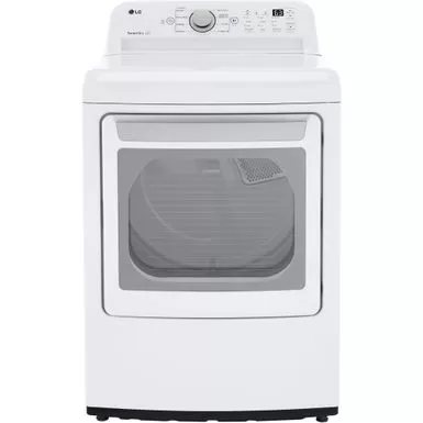 LG - 7.3 Cu. Ft. Smart Gas Dryer With Sensor Dry - White 11 LG - 7.3 Cu. Ft. Smart Gas Dryer With Sensor Dry - White - Image 9