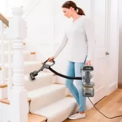 Shark - Rotator Lift-Away DuoClean Upright Vacuum With Self-Cleaning Brushroll & Anti-Allergen Complete Seal - Silver -Appliance Shop fd350a17 1c21 55f4 a8cf bf17cba2174f