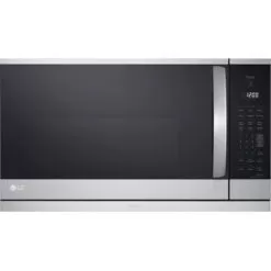 LG - 2.1 Cu. Ft. Over-the-Range Microwave With Sensor Cooking And ExtendaVent 2.0 - Stainless Steel
