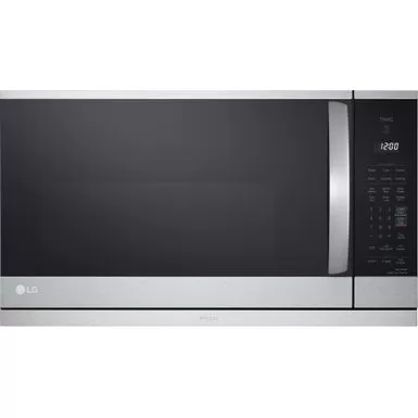 LG - 2.1 Cu. Ft. Over-the-Range Microwave With Sensor Cooking And ExtendaVent 2.0 - Stainless Steel 3 LG - 2.1 Cu. Ft. Over-the-Range Microwave With Sensor Cooking And ExtendaVent 2.0 - Stainless Steel