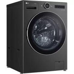 LG - 5.0 Cu. Ft. High-Efficiency Stackable Smart Front Load Washer With Steam And TurboWash 360 - Black Steel 30 LG - 5.0 Cu. Ft. High-Efficiency Stackable Smart Front Load Washer With Steam And TurboWash 360 - Black Steel -Appliance Shop fe1dd8c9 f08c 53e3 b360 557541d2270a