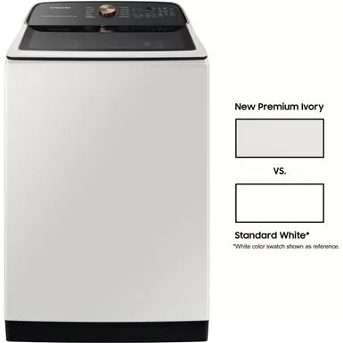 Samsung 5.5-Cu. Ft. Extra-Large Capacity Smart Top Load Washer With Super Speed Wash, Ivory 12 Samsung 5.5-Cu. Ft. Extra-Large Capacity Smart Top Load Washer With Super Speed Wash, Ivory - Image 10
