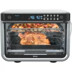 Ninja - Foodi 10-in-1 Smart XL Air Fry Oven, Countertop Convection Oven With Dehydrate & Reheat Capability - Stainless Silver