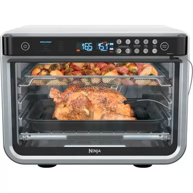 Ninja - Foodi 10-in-1 Smart XL Air Fry Oven, Countertop Convection Oven With Dehydrate & Reheat Capability - Stainless Silver 3 Ninja - Foodi 10-in-1 Smart XL Air Fry Oven, Countertop Convection Oven With Dehydrate & Reheat Capability - Stainless Silver