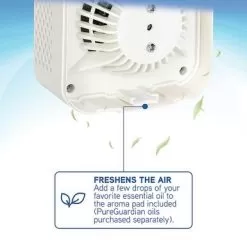 GermGuardian - AC225W 65 Sq. Ft. Pluggable Air Purifier With UV-C - White -Appliance Shop ff8569f9 f6bb 5bb0 b968 1959e7cae9e5