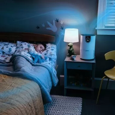 Shark - Clean Sense Air Purifier 500, Clean Sense IQ, NanoSeal True HEPA, 500 Sq. Ft., Filters 99.9% Of Allergens, Pro Odor Lock - White 10 Shark - Clean Sense Air Purifier 500, Clean Sense IQ, NanoSeal True HEPA, 500 Sq. Ft., Filters 99.9% Of Allergens, Pro Odor Lock - White - Image 8