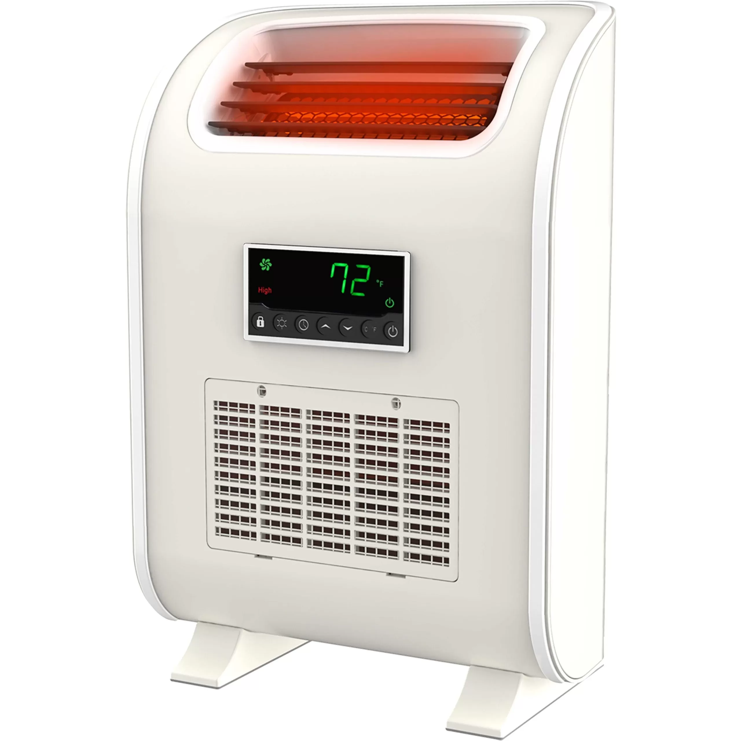 LifeSmart 3-Element Slim Line Heater Unit In White 4 LifeSmart 3-Element Slim Line Heater Unit In White - Image 2