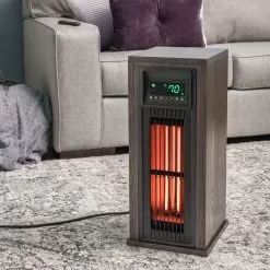 LifeSmart 23 Inch Tower Heater With Oscillation 7 LifeSmart 23 Inch Tower Heater With Oscillation -Appliance Shop ht1216 lifestyle1