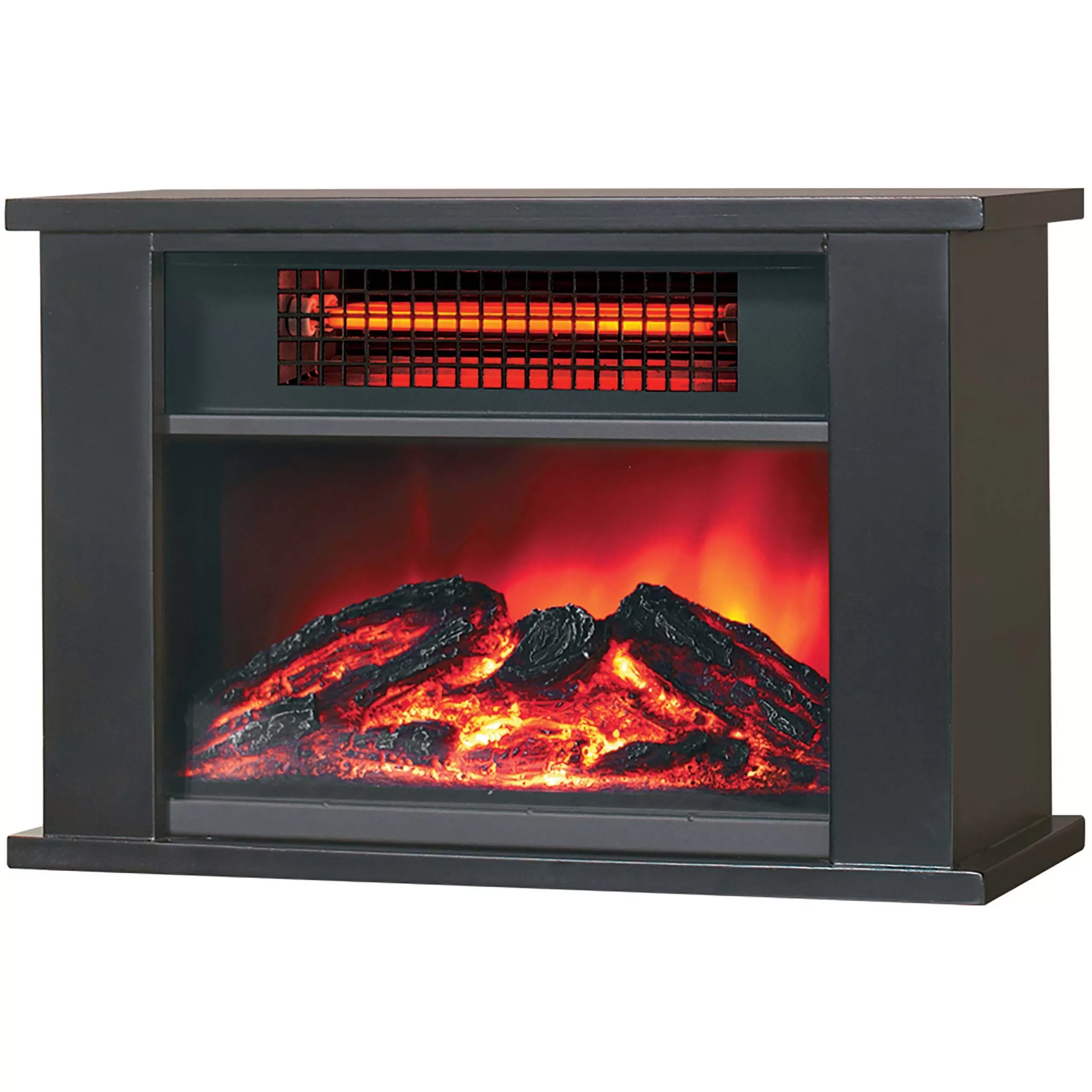 LifeSmart 1000W Tabletop Infrared Fireplace Space Heater 3 LifeSmart 1000W Tabletop Infrared Fireplace Space Heater
