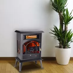 LifeSmart 3 Sided Infrared Top Vent Stove Heater -Appliance Shop ht1289 lifestyle1