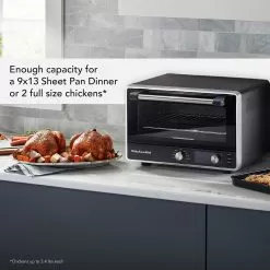KitchenAid - KitchenAid® Digital Countertop Oven With Air Fry - KCO124 - Black Matte 21 KitchenAid - KitchenAid® Digital Countertop Oven With Air Fry - KCO124 - Black Matte -Appliance Shop kco124bm 2