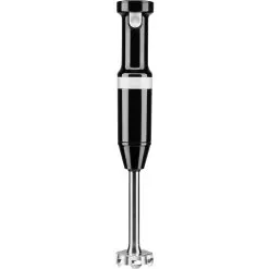 KitchenAid Cordless Variable-Speed Immersion Blender In Onyx Black With Whisk And Blending Jar -Appliance Shop khbbv53ob 3