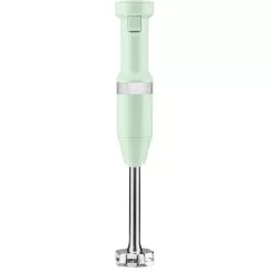 KitchenAid Corded Variable-Speed Immersion Blender In Pistachio With Blending Jar