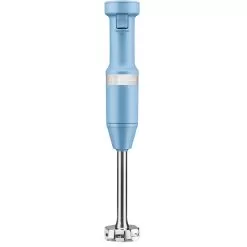 KitchenAid Corded Variable-Speed Immersion Blender In Blue Velvet With Blending Jar