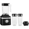 KitchenAid K150 3-Speed Ice Crushing Blender With 16-Oz. And 48-Oz. Blending Jars In Black Matte -Appliance Shop ksb1332bm