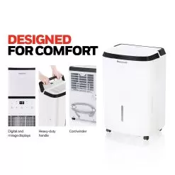 Honeywell Smart Wi-Fi Energy Star Dehumidifier For Basement & Large Room Up To 4000 Sq. Ft. -Appliance Shop tp70awknr ei4