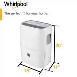 Whirlpool 30 Pint Dehumidifier